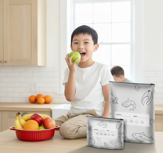 Reusable Aluminum Foil Food Storage Bags